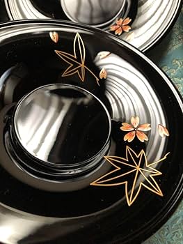 Amazon.co.jp: 輪島塗 蒔絵 茶托 五枚 曽我路幸氏作 共箱入 : おもちゃ